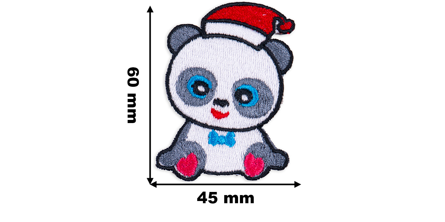 Naszywka naprasowanka Panda Kazik